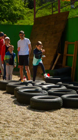 Ninja Kids na prekážkovej dráhe